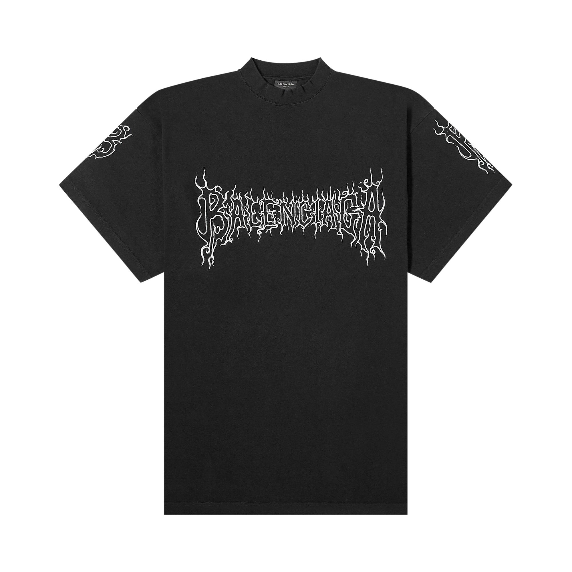 Buy Balenciaga Darkwave T-Shirt 'Black/White' - 739028 TPVN5 1070