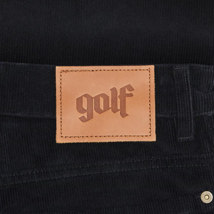 GOLF WANG Olde Corduroy Work Short Black