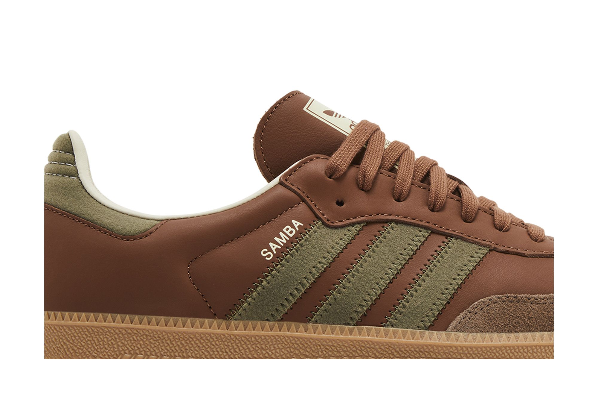 Buy Samba OG 'Brown Olive Strata' - IE9122 | GOAT