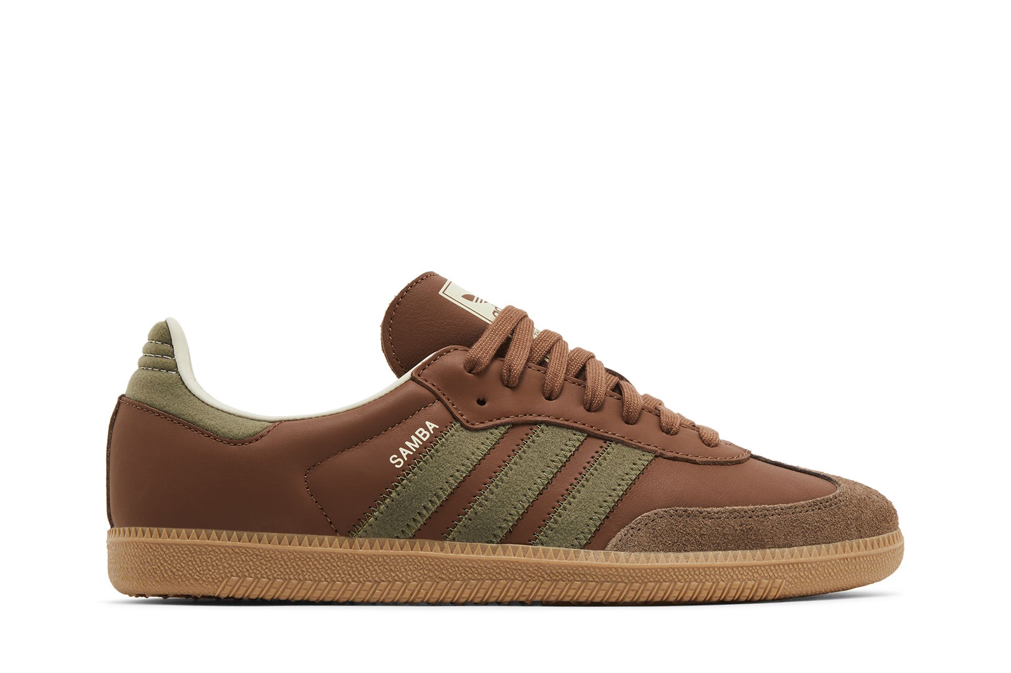 Buy Samba OG 'Brown Olive Strata' - IE9122 | GOAT