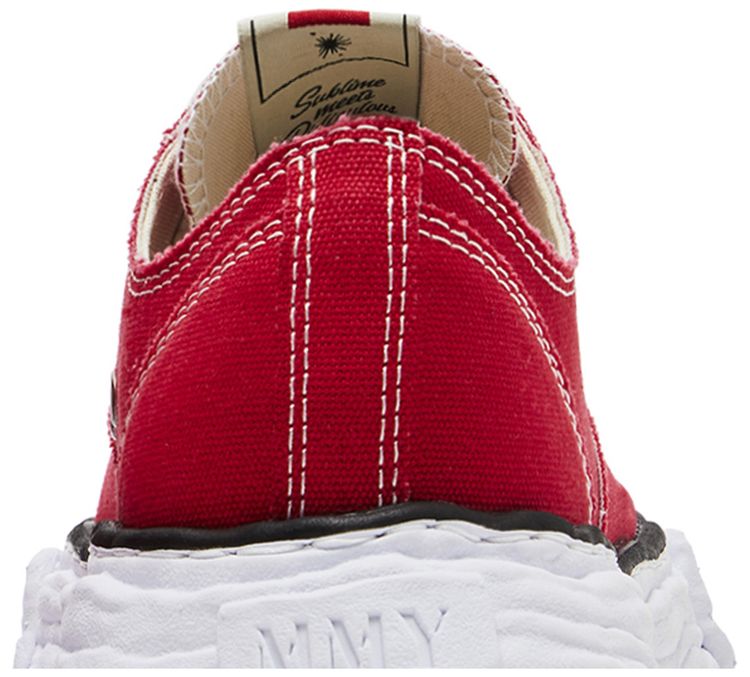 Maison Mihara Yasuhiro Peterson 23 OG Sole Canvas Low Red