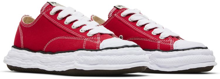 Maison Mihara Yasuhiro Peterson 23 OG Sole Canvas Low Red