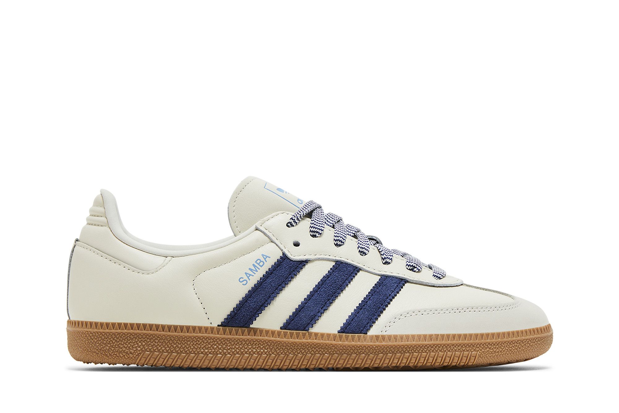 Samba og white blue top