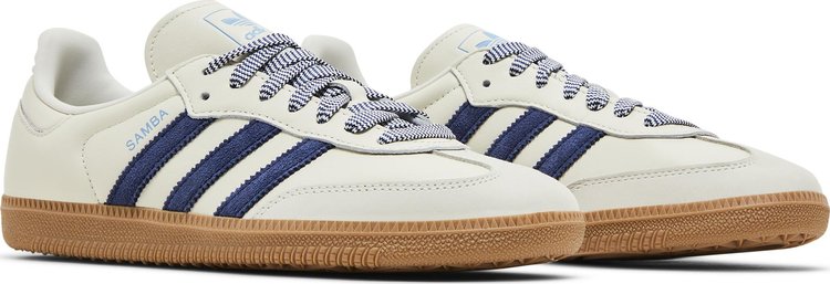 Wmns Samba OG Off White Dark Blue