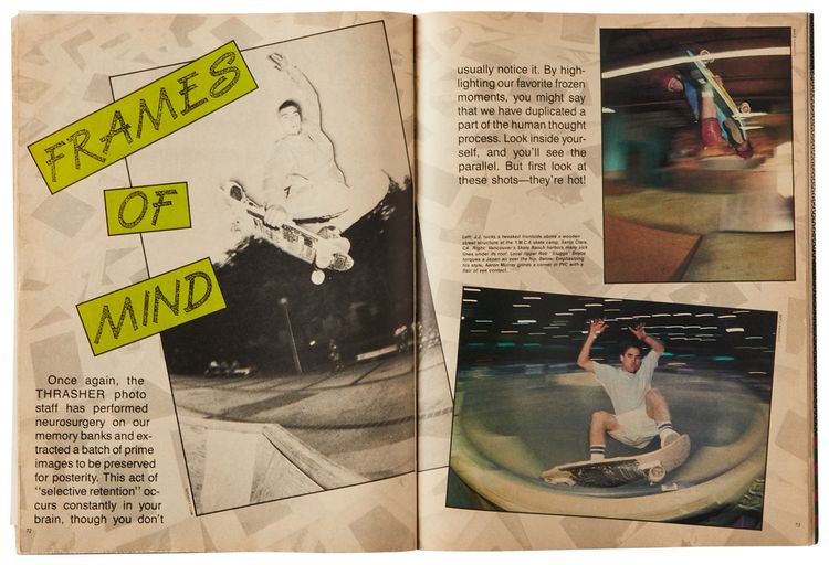 Vintage Thrasher Magazine 1988 Issue Complete Set