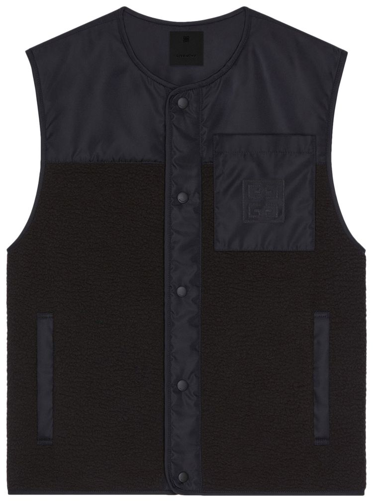 Givenchy 4G Emblem Waistcoat Black