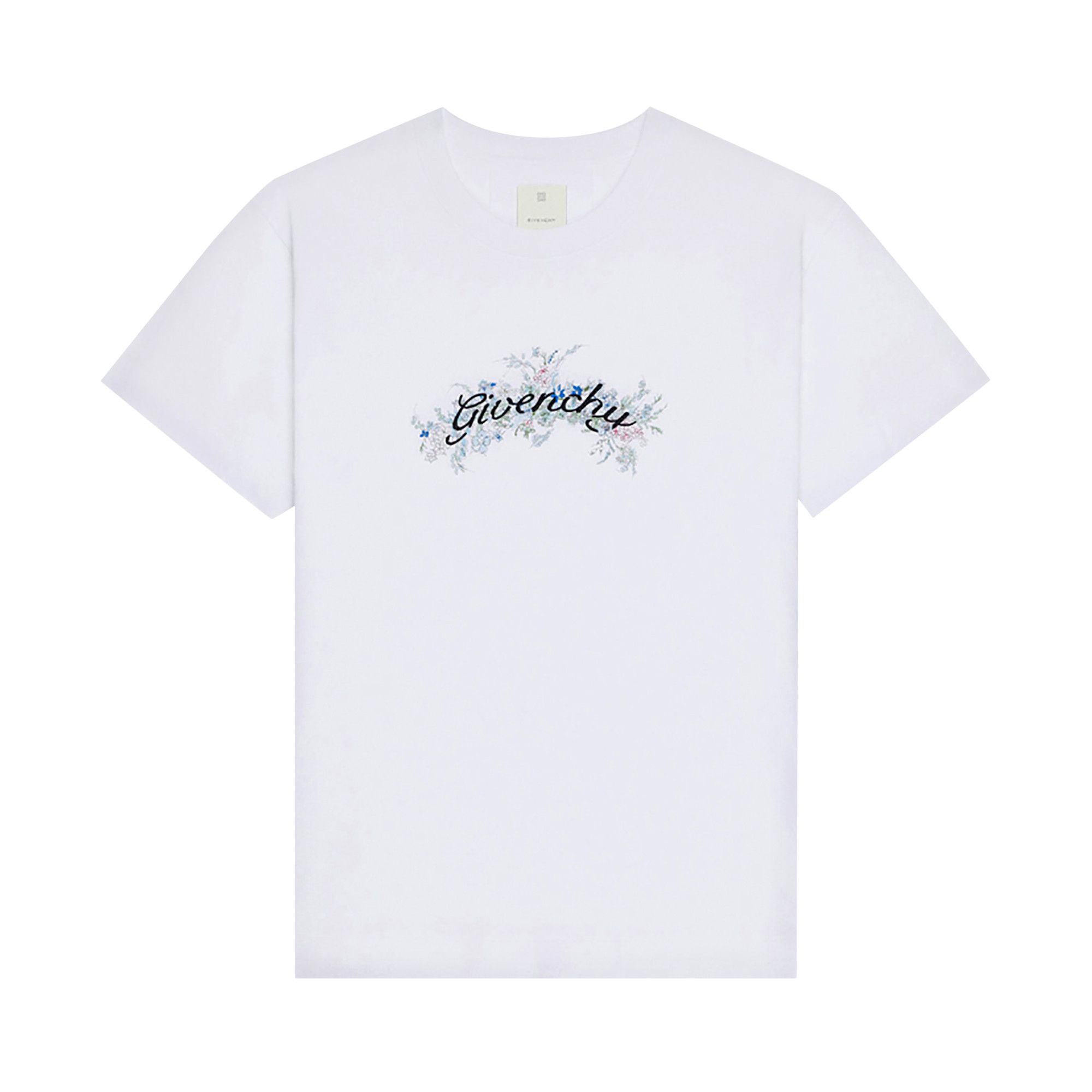 Buy Givenchy Flowers T Shirt White BM71JA3YMU 100 GOAT CA