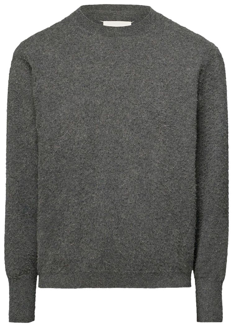 Maison Margiela Knit Sweater Light Grey