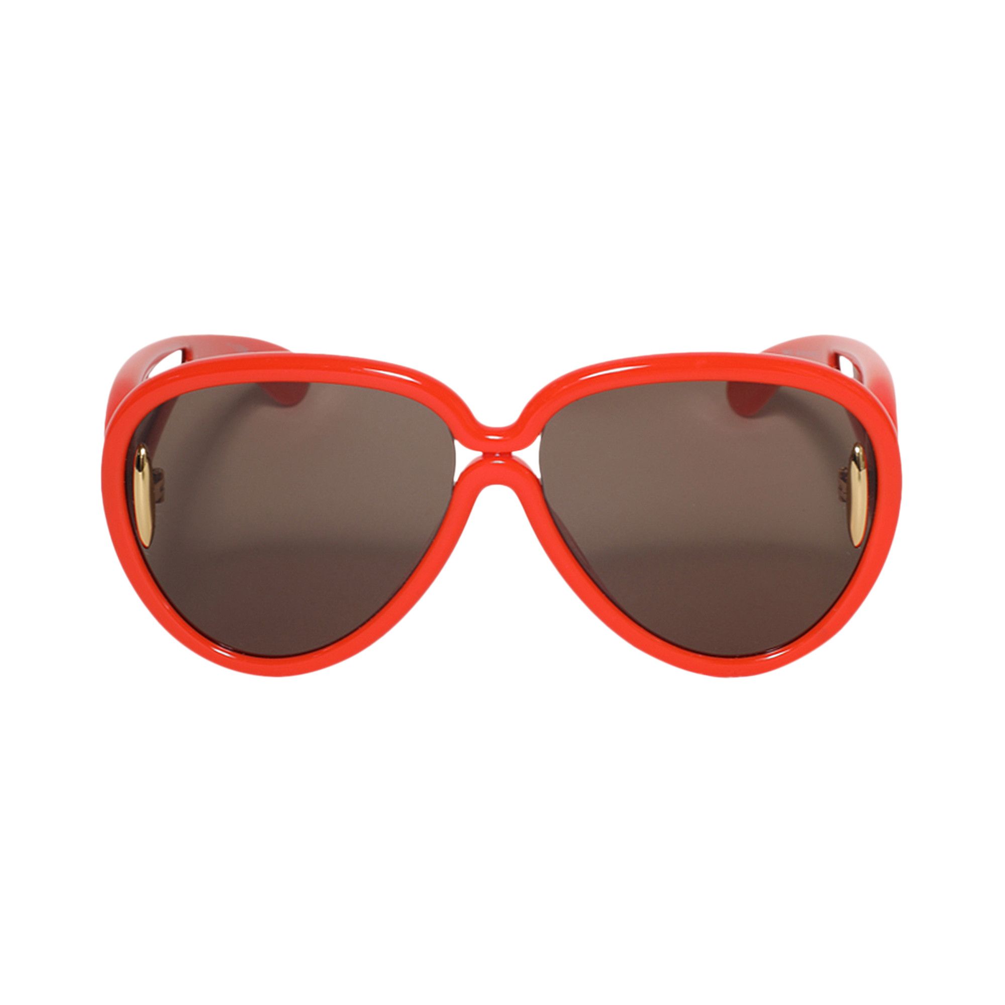 【送料&関税込】Loewe Pilot Mask - Shiny Orange Sunglasses Loewe Pilot mask - shiny orange – Mondello 1962