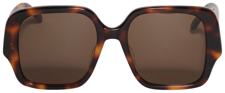 Loewe Square Slim Sunglasses Dark HavanaBrown