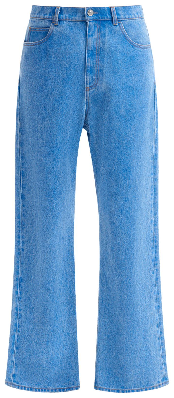Marni Straight Leg Jeans Cobalt