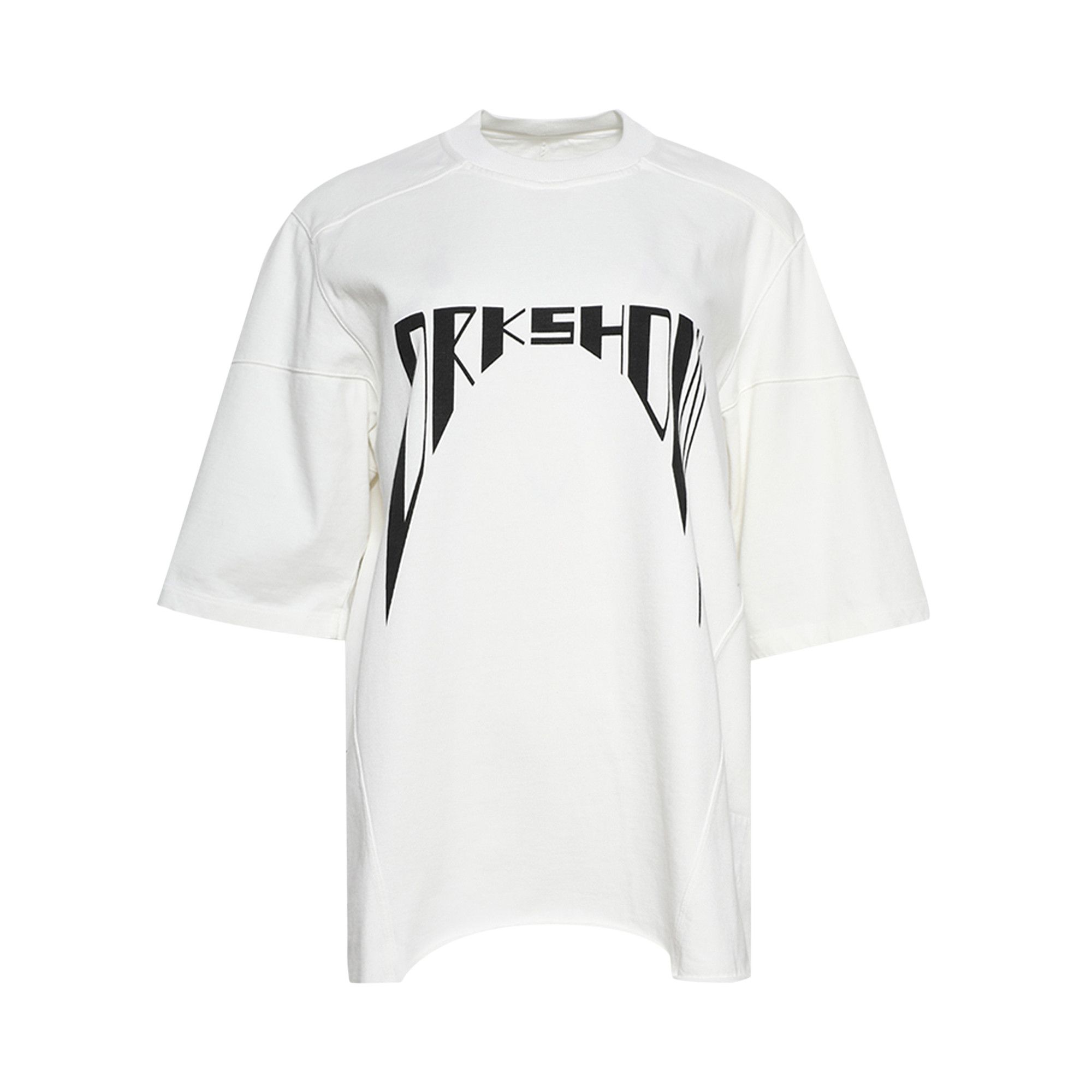 Buy Rick Owens DRKSHDW Walrus Logo Tee 'Milk/Black Buy Rick Owens DRKSHDW Walrus Logo Tee 'Milk/Black