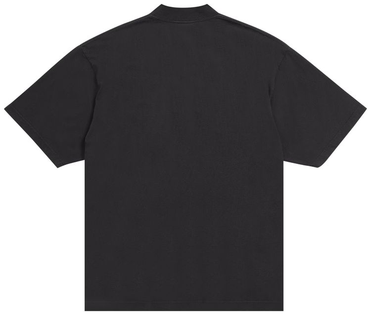 Balenciaga Political Stencil T Shirt Faded BlackWhite