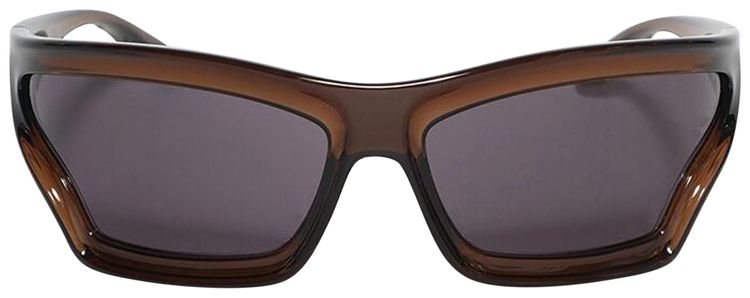 Loewe Arch Mask Sunglasses Light BrownSmoke