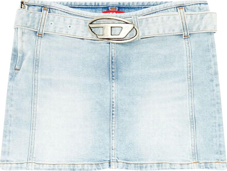 Diesel Denim Mini Skirt Blue