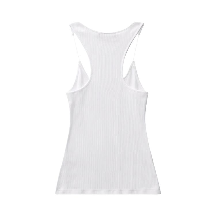 YProject Invisible Strap Tank Optic White