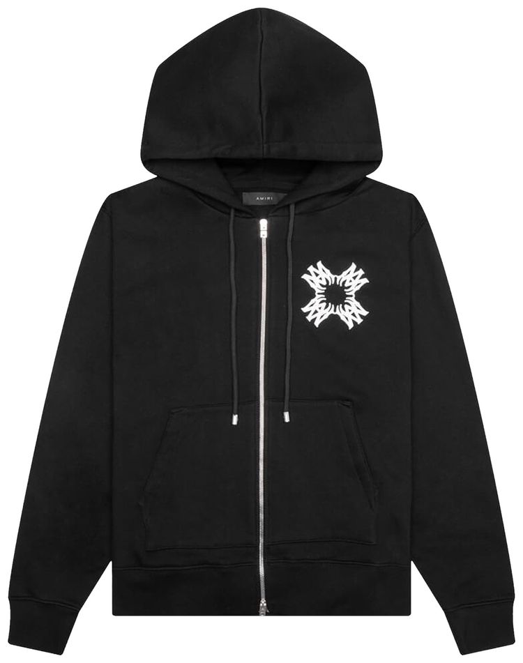 Amiri MA Quad Zip Hoodie Black