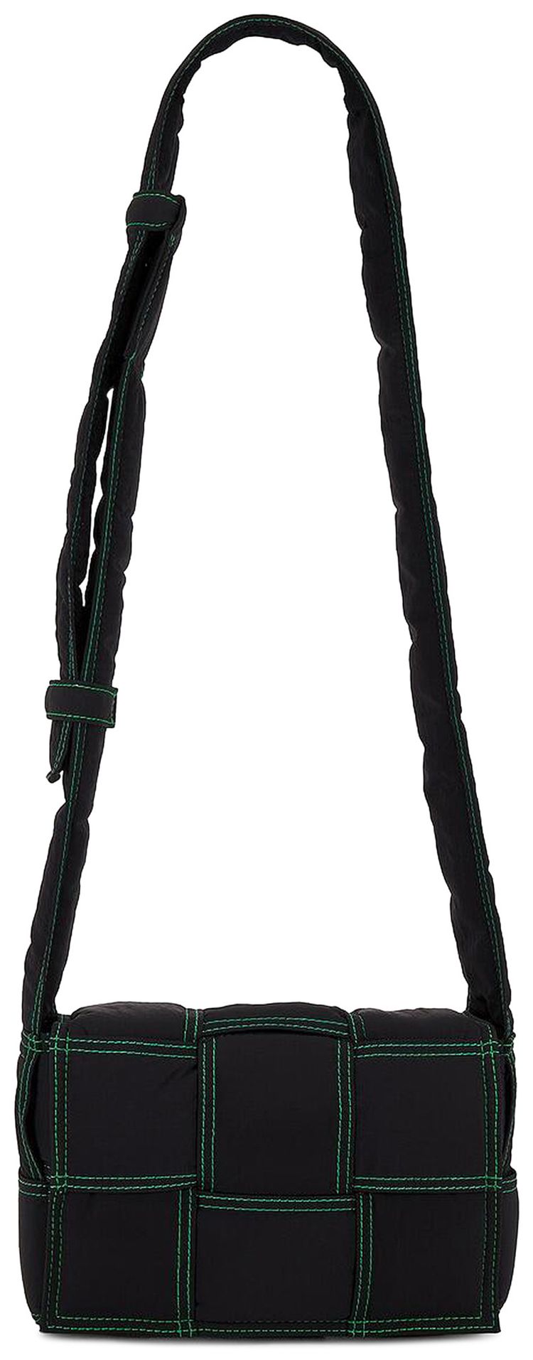 Bottega Veneta Small Padded Tech Casette BlackParakeetSilver