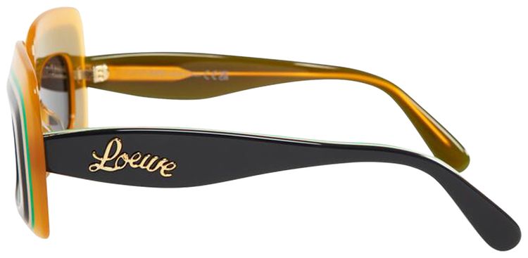 Loewe Multilayer Rectangular Sunglasses GreySmoke