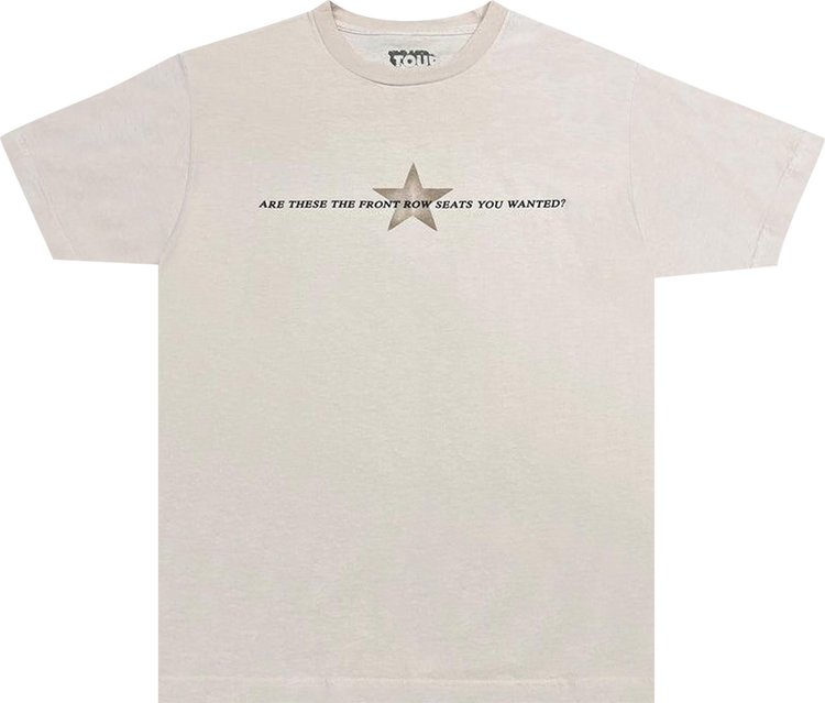 Travis Scott Front Row Seats Tour Tee Pink