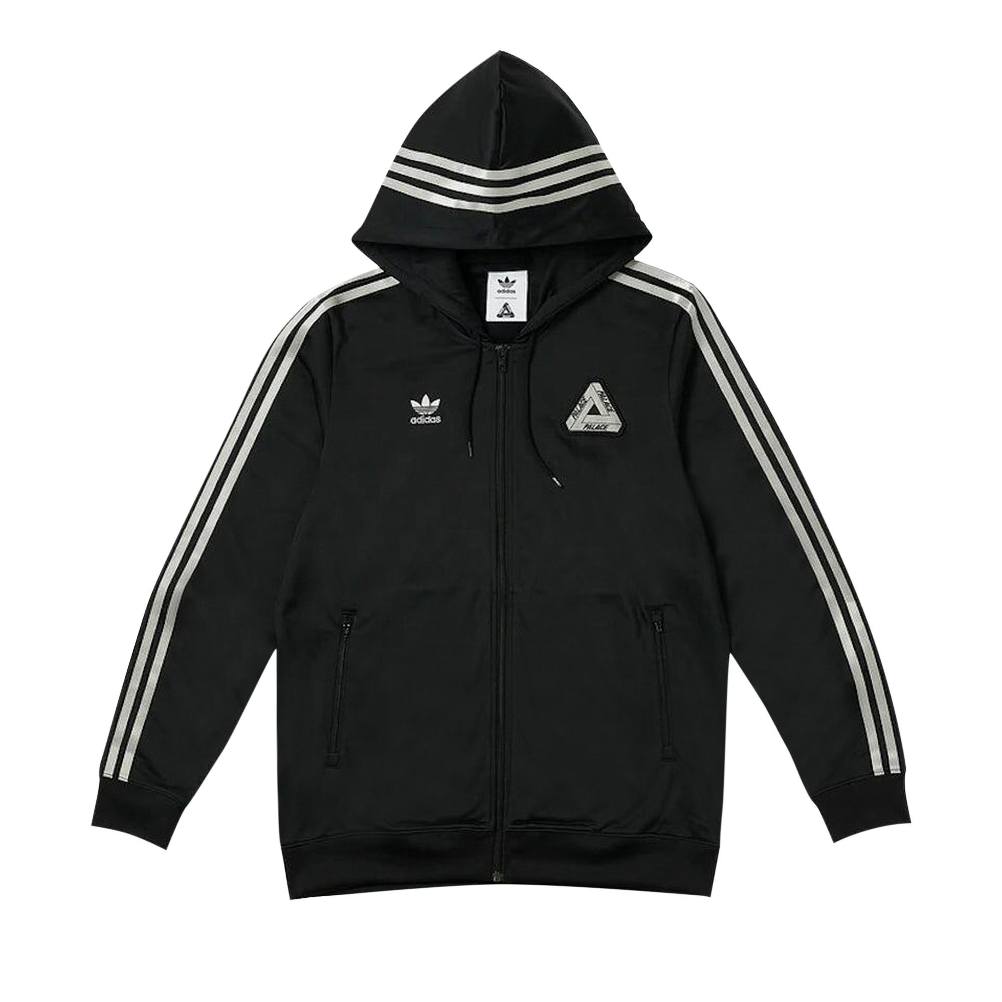 Buy adidas x Palace Hooded Firebird Track Top Black AC2695 GOAT