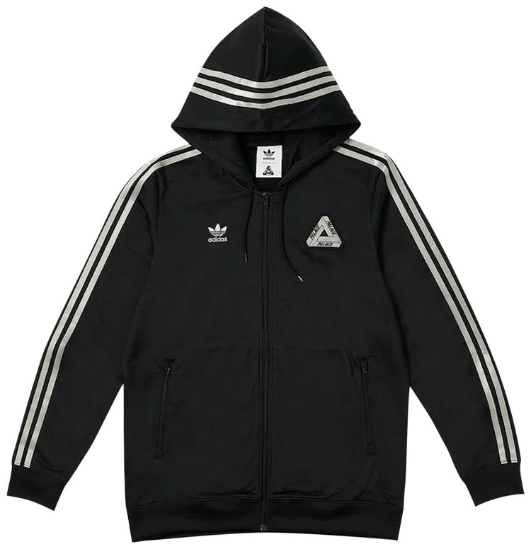 adidas x Palace Hooded Firebird Track Top Black
