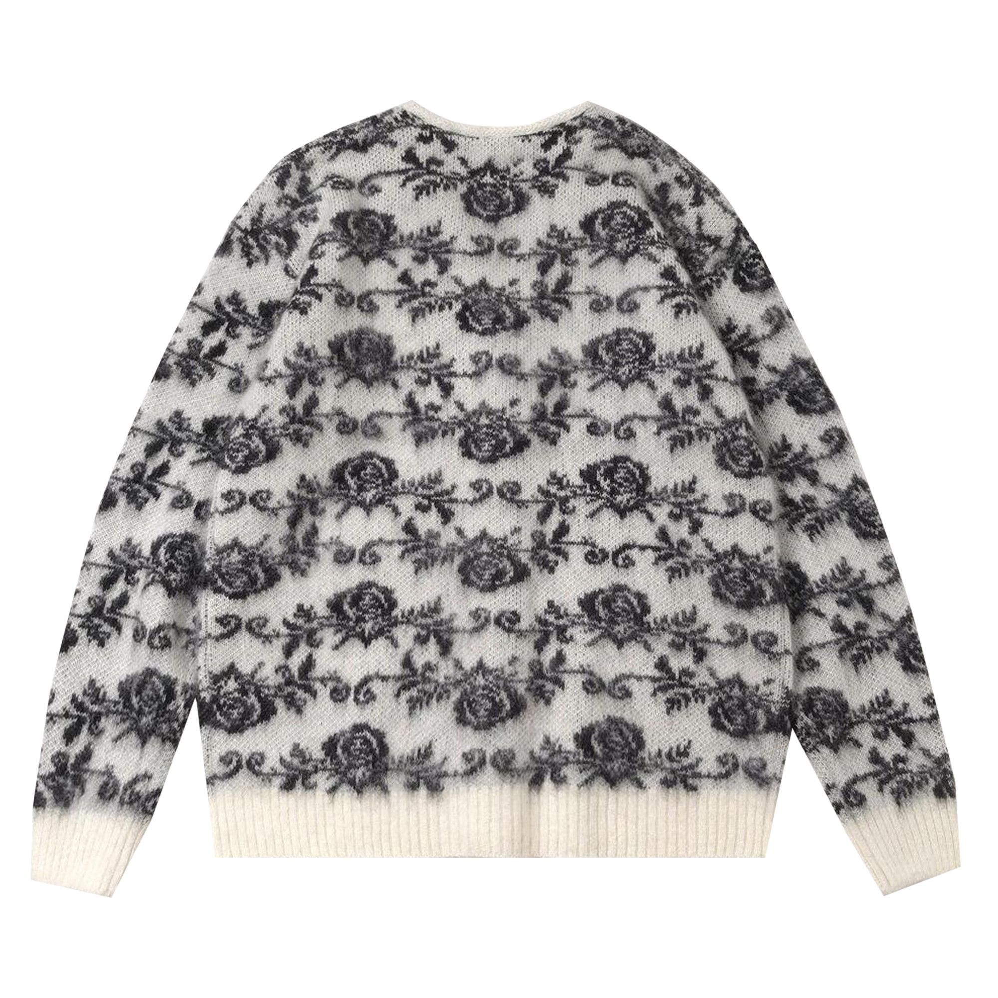 Buy Needles Rose Mohair Cardigan 'Ice White' - PU312 ICE | GOAT