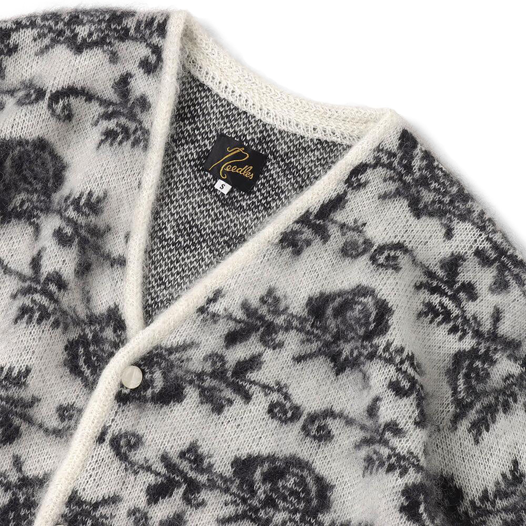 トップス 22aw Needles mohair cardigan rose Needles Mohair Cardigan Rose in Brown | FWRD