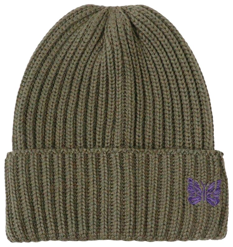 Needles Watch Cap Olive