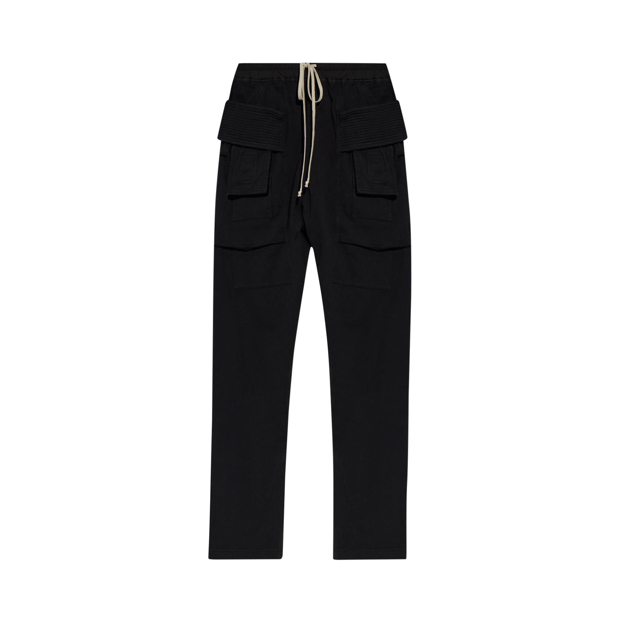 Buy Rick Owens DRKSHDW Creatch Cargo Pants 'Black