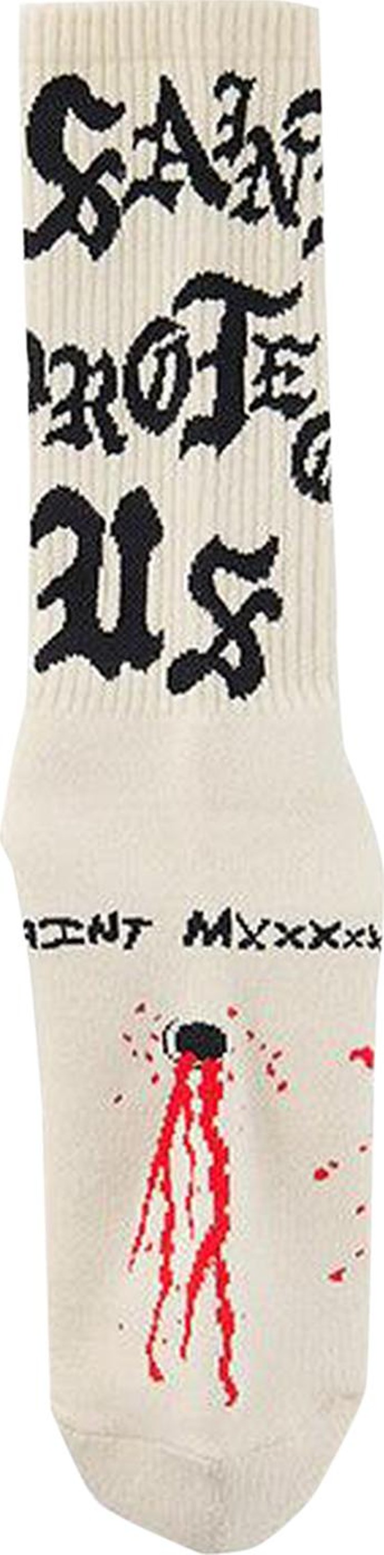 SAINT Mxxxxxx Saint Protect Sock Ecru