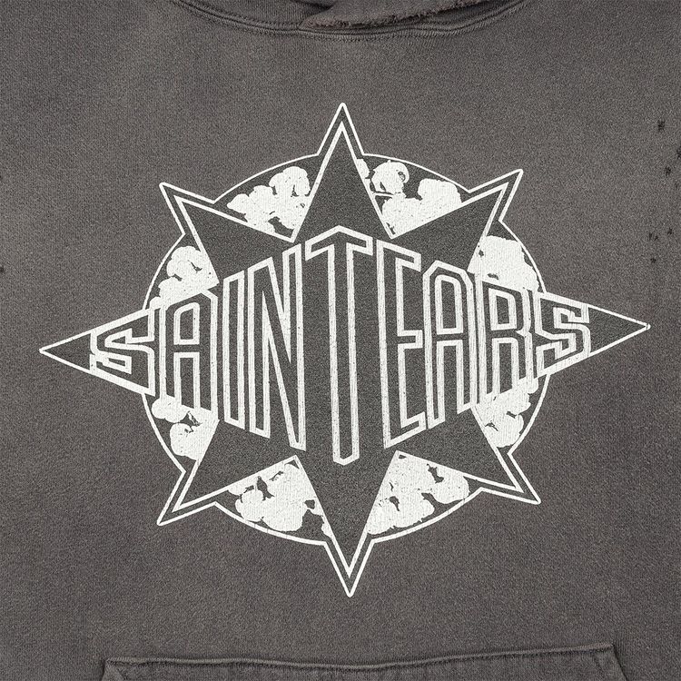 SAINT Mxxxxxx x Denim Tears Saint Tears Hoodie Black