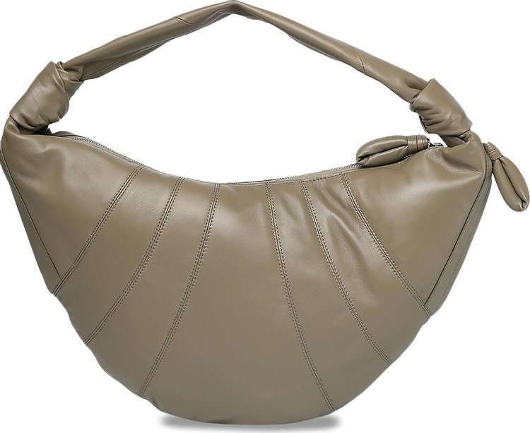 Lemaire Fortune Croissant Bag Dark Sage