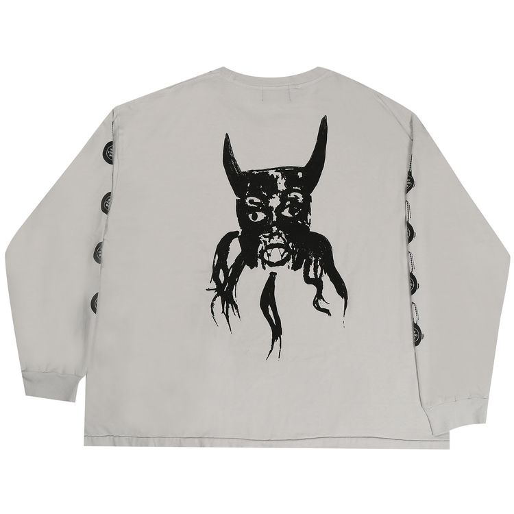 Enfants Riches Deprimes Do What Thou Wilt Long Sleeve T Shirt Faded White