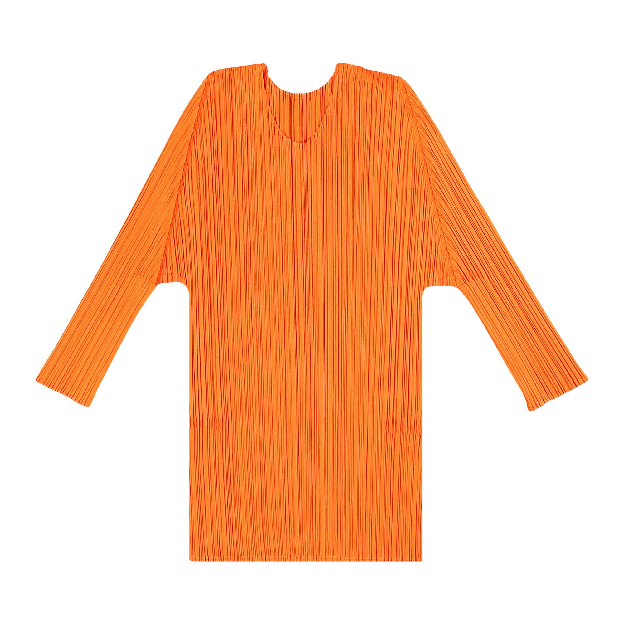 トップス PLEATS PLEASE MIST JULY ORANGE MIST JULY Top Orange – ISSEY MIYAKE EU