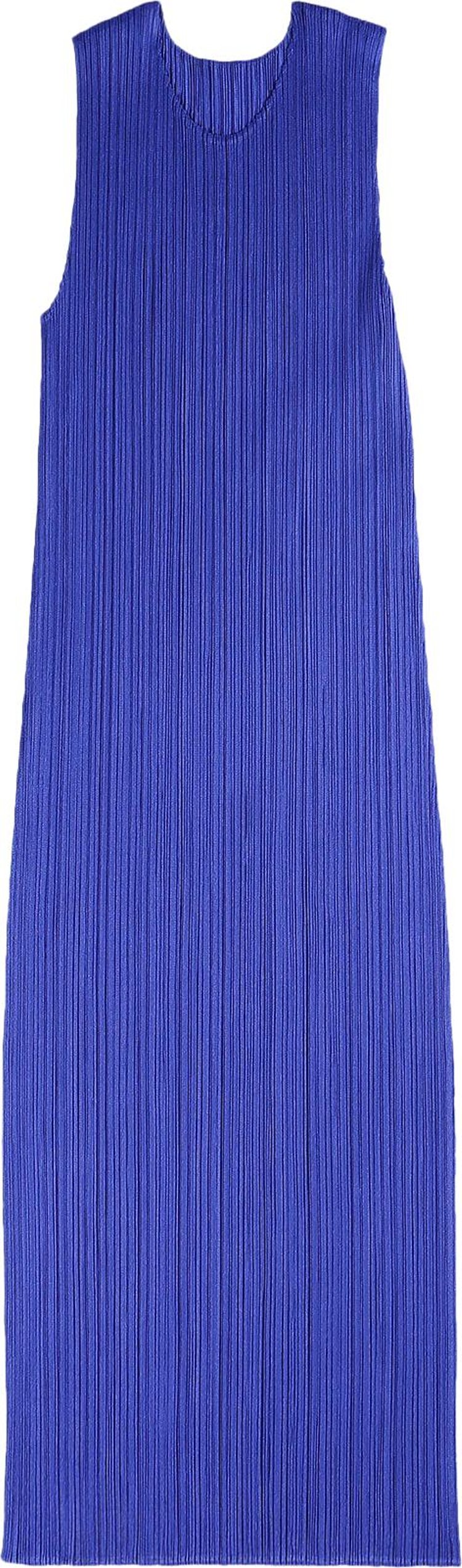 Pleats Please Issey Miyake MC July Dress Blue