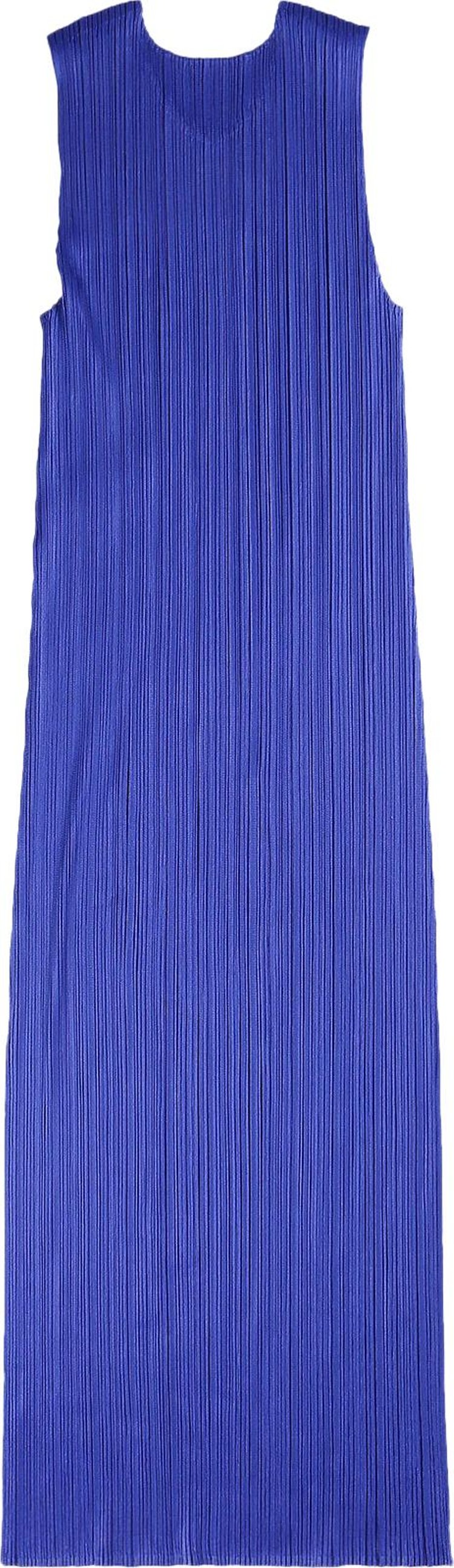 Pleats Please Issey Miyake MC July Dress Blue