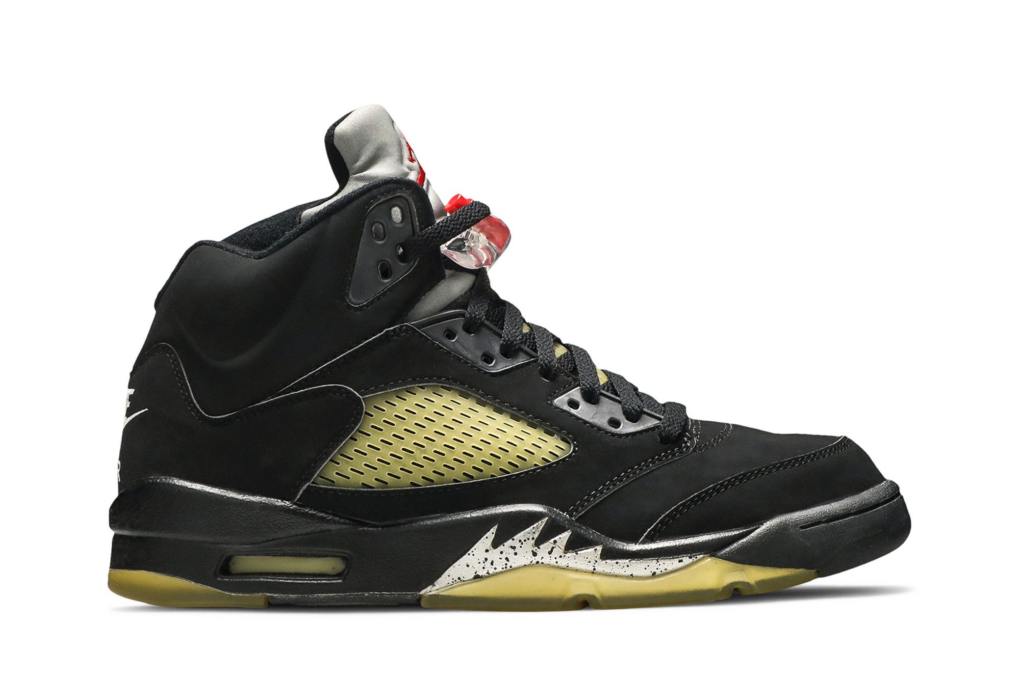 Jordan 5 og black metallic sales