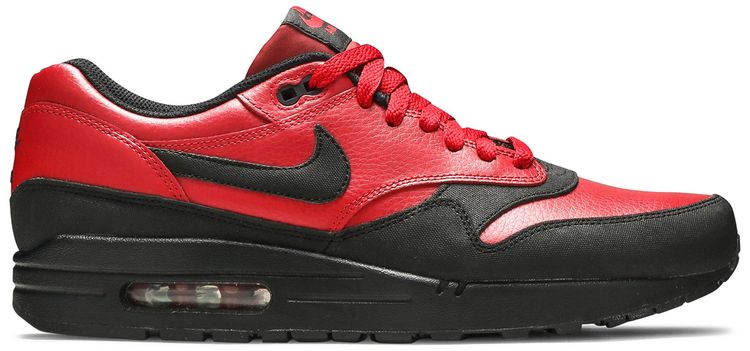 Nike Air Max 1 Leather Premium Gym Red Black