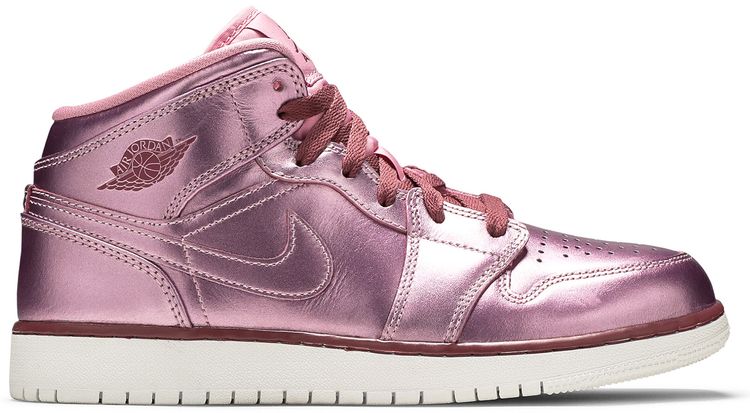 Air Jordan 1 Mid SE GS Pink Rose