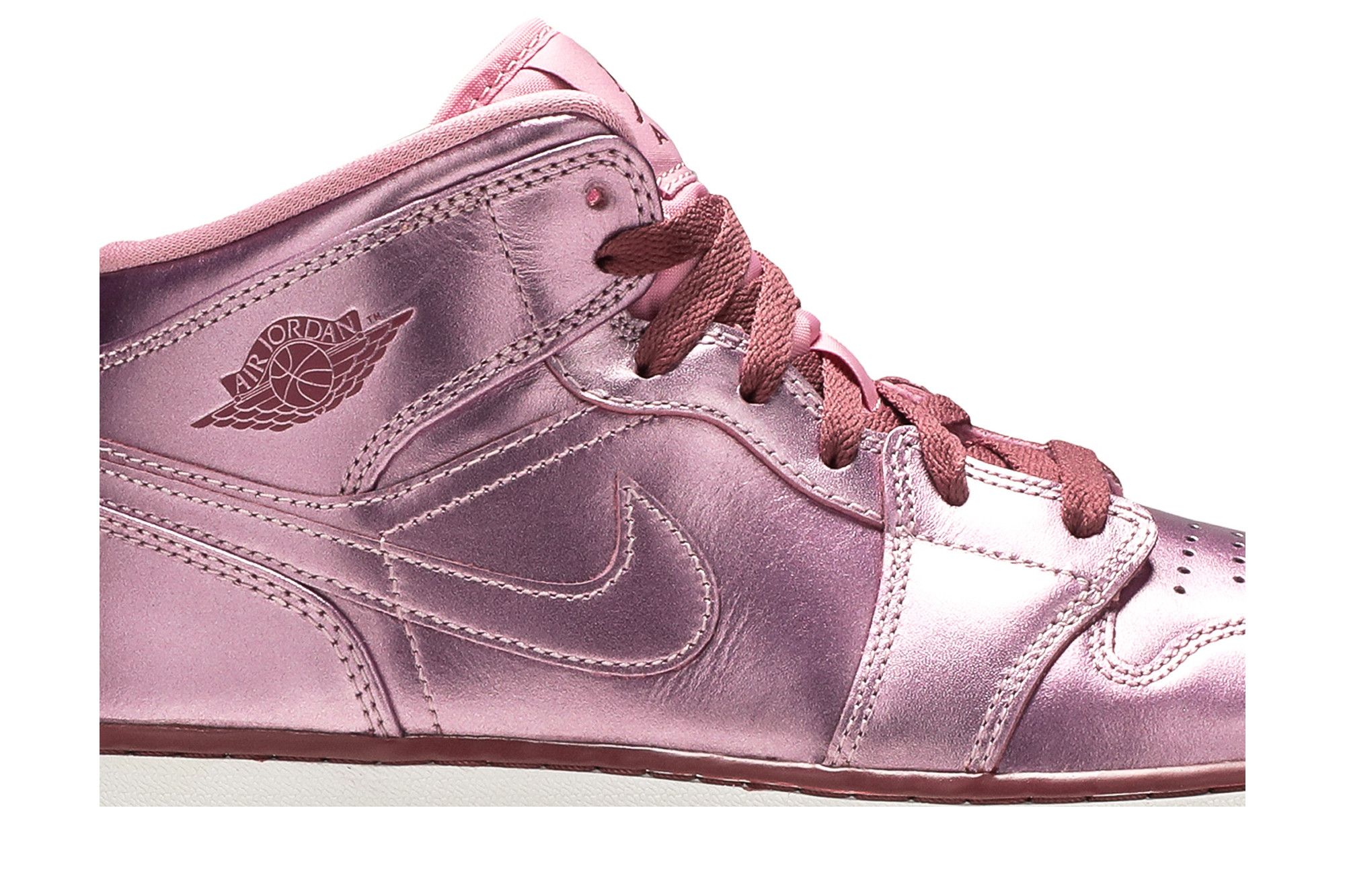 Buy Air Jordan 1 Mid SE GS Pink Rose AV5174 640 GOAT