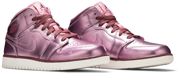 Air Jordan 1 Mid SE GS Pink Rose