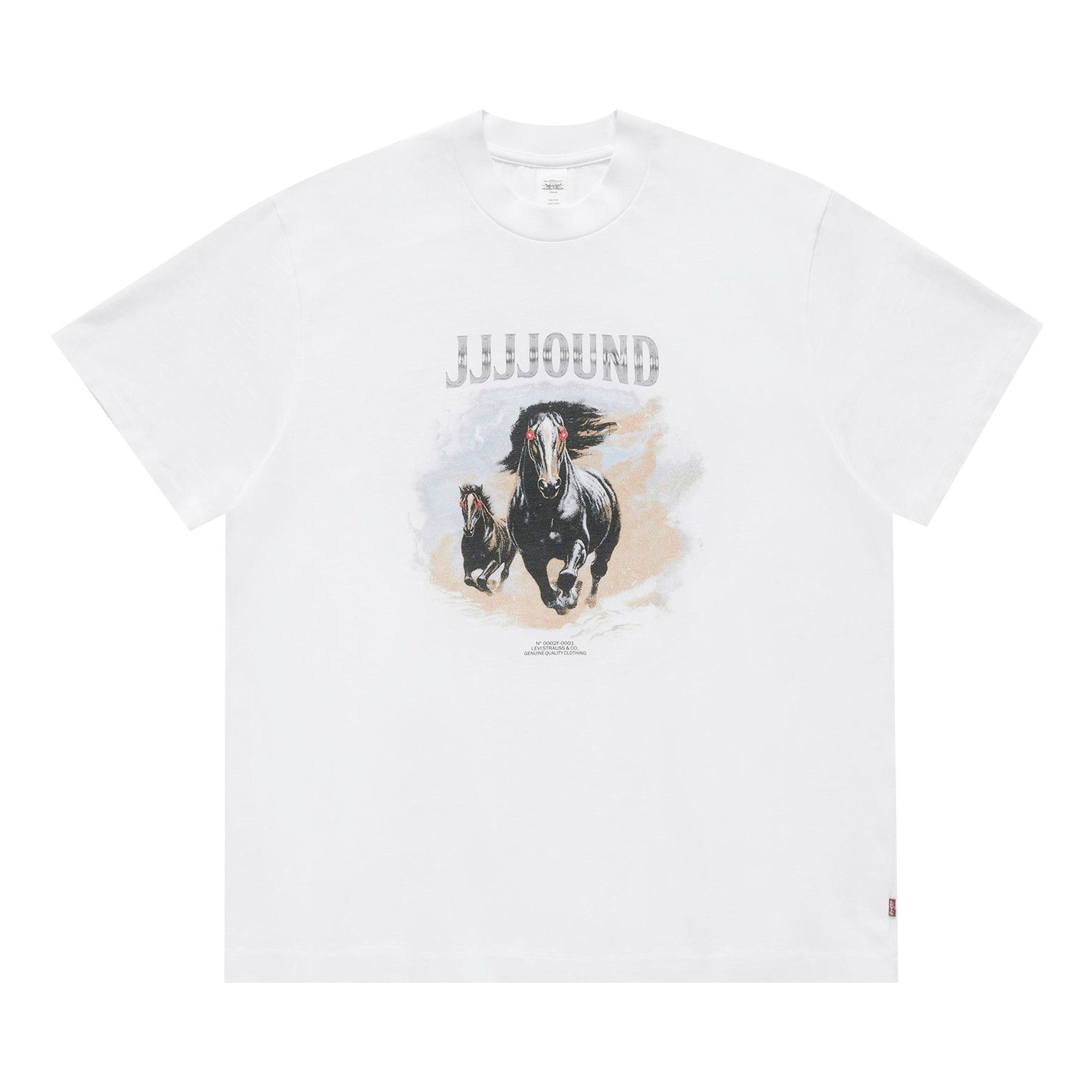 Buy Levi's x JJJJound T-Shirt 'White' - 10606 1FW240103LT WHIT