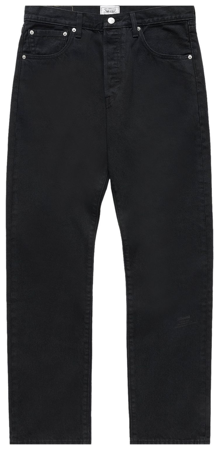 Levis x JJJJound 501 93 Jean Black Overdye