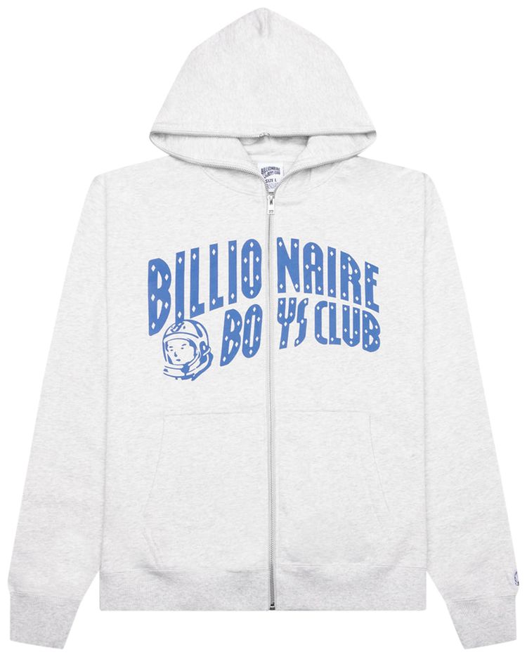 Billionaire Boys Club Arch Full Zip Hoodie Heather Grey