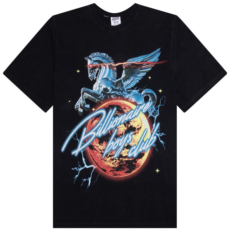Billionaire Boys Club Equuleus Short Sleeve Tee Oversized Fit Black