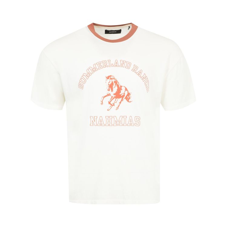 Nahmias Summerland Ranch T Shirt Antique White