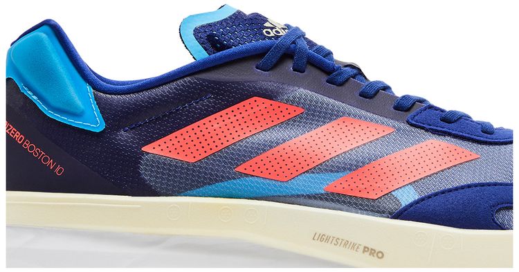 Adidas Adizero Boston 10 M Indigo Blue Turbo