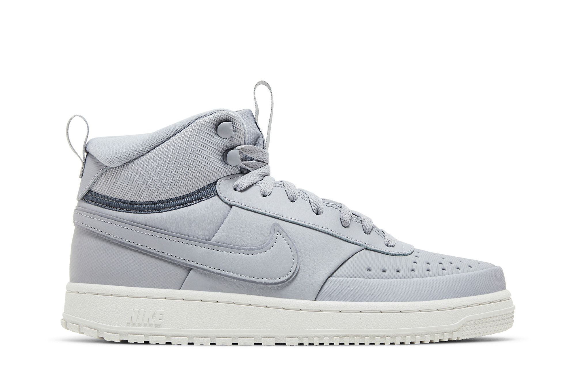 nike court vision mid grey