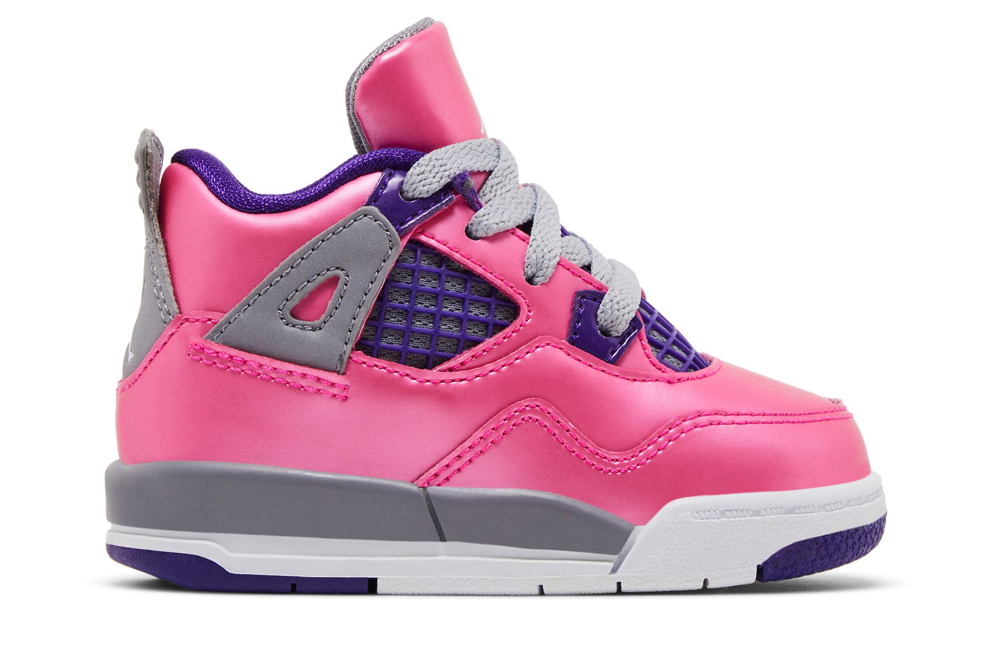 Pink jordans retro 4 online